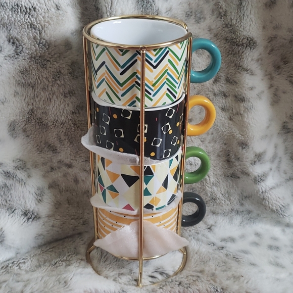 Oh Joy Other - Oh Joy Mugs with Holder